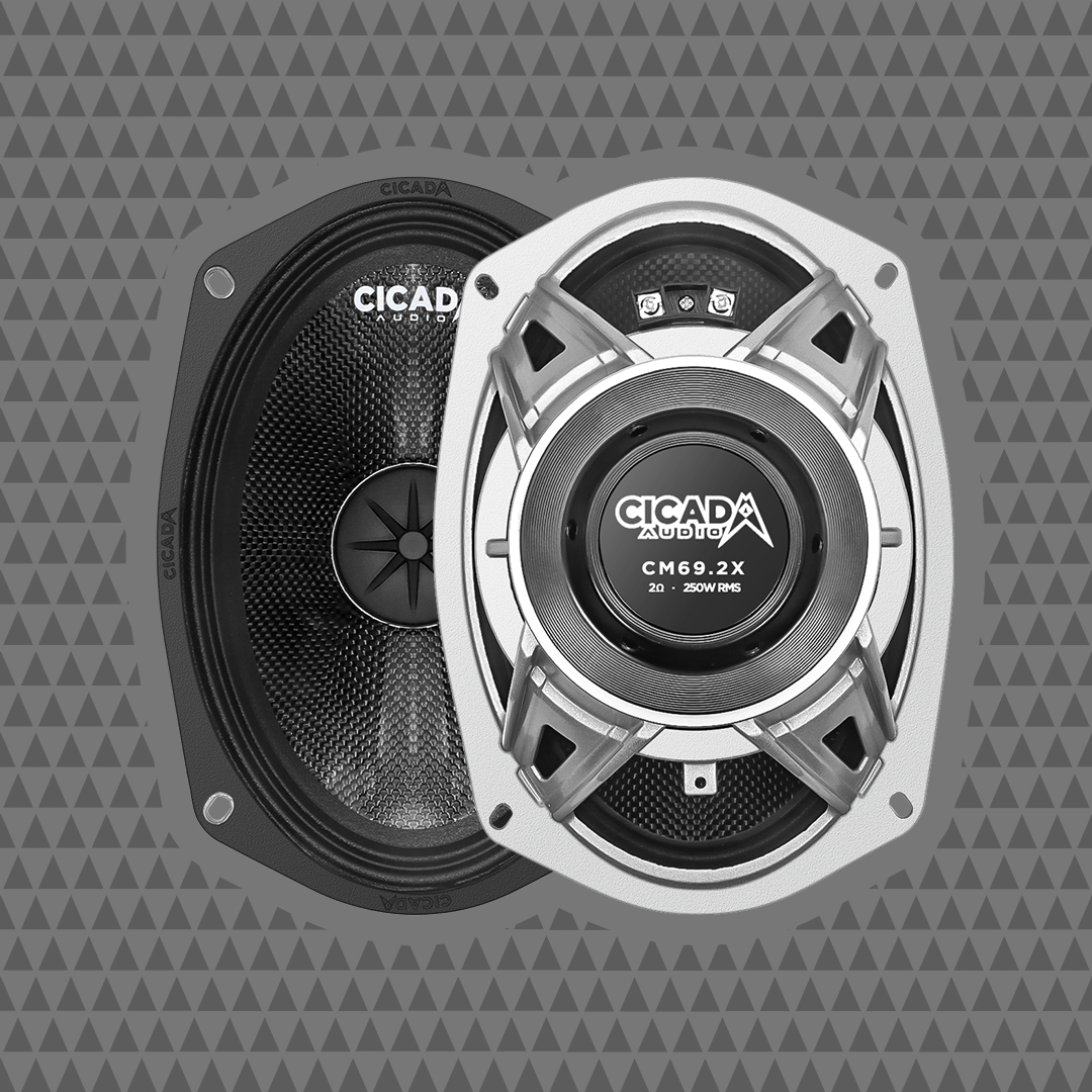 Buy 6X9-INCH MID-BASS COMPONENT SPEAKERS- 2Ω - Cicada Audio