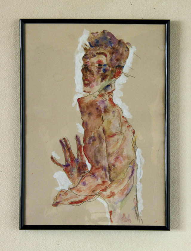 大人の水彩ぬり絵 エゴンシーレ 三上晃央 – Parsleysage