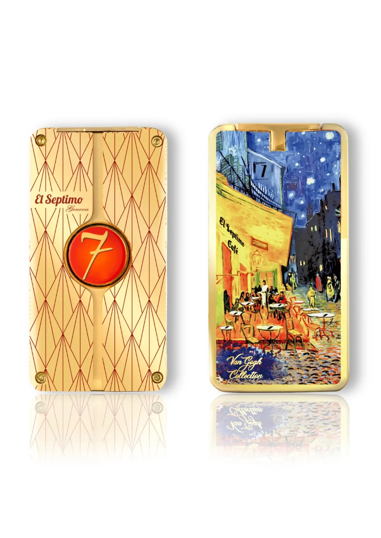 El Septimo Sacred Arts Van Gogh Triple Torch Lighter | Cigar