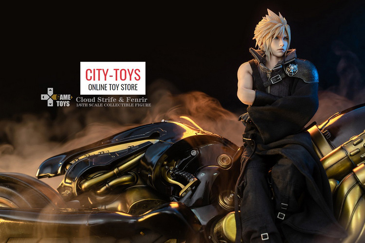 GameToys GT-006C 1/6 Cloud Strife and Fenrir Deluxe Version »