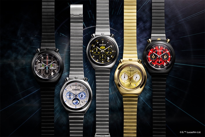 シチズンコレクション』 スター・ウォーズの世界をデザインモチーフに