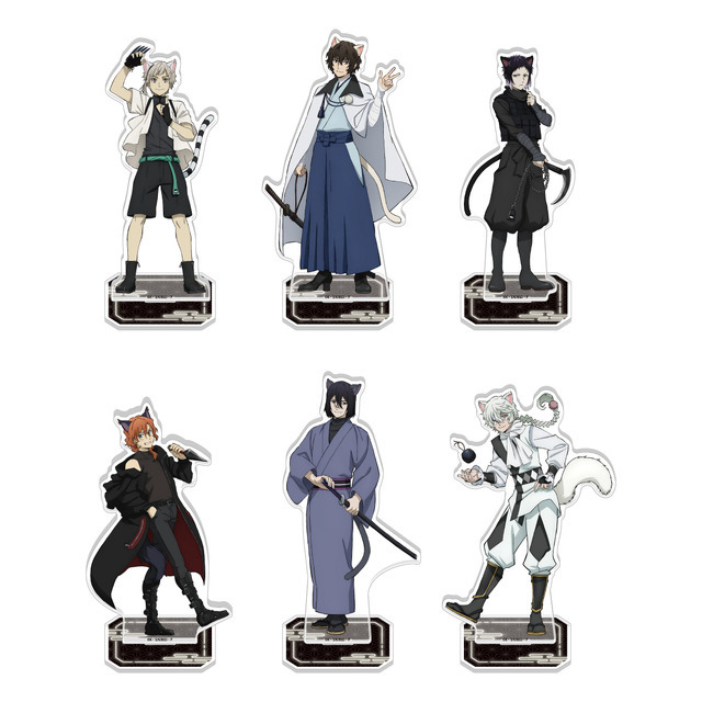 文スト」中島敦や太宰治、中原中也らが猫耳忍に！グッズ＆フード満載の