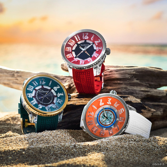 ワンピース」スイス発“Tendence”コラボウォッチが渋谷ポップアップ