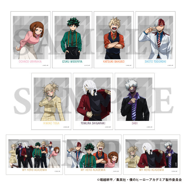 ヒロアカ」デク、死柄木弔、轟焦凍、荼毘らのスーツ姿がクール♪新