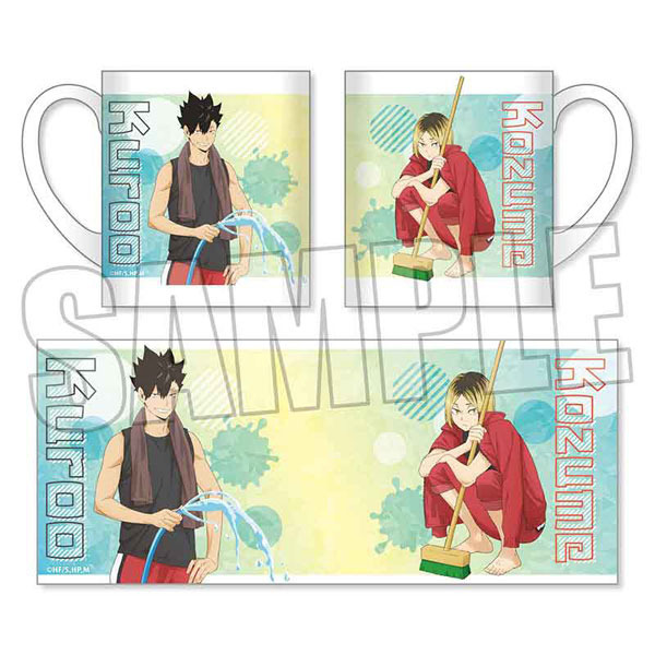 ハイキュー!!」日向＆影山らとプール掃除♪ 清涼感たっぷりなアクキー