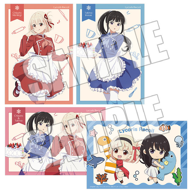 リコリス・リコイル」千束＆たきなのアクキー、缶バッジからトランクス