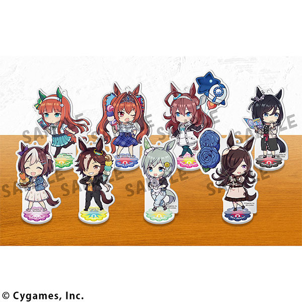 ウマ娘」ライスシャワー、スペシャルウィークなど全8馬の“トコトコ