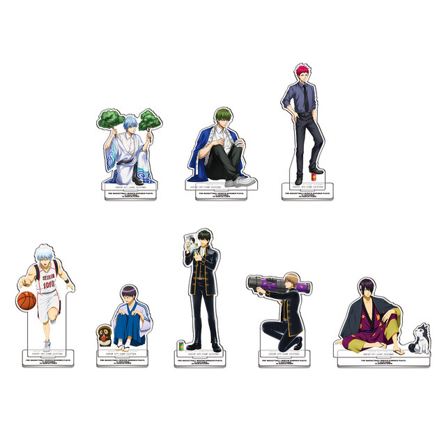 黒バス×銀魂」缶蹴り楽しむ銀さん＆黒子たちがグッズに