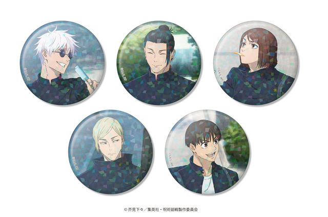 呪術廻戦」高専時代の五条、夏油、硝子、七海、灰原を描きおろし