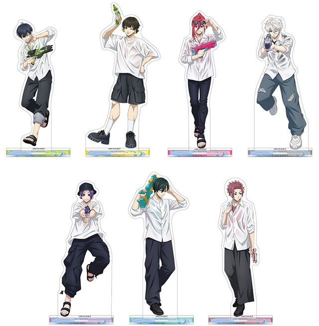 ブルーロック」潔世一や凪誠士郎、糸師凛が水鉄砲で遊ぶ姿がさわやか