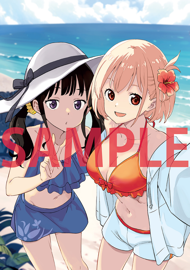 リコリコ」千束＆たきなが水着姿ではしゃぐ夏の思い出♪「コミック