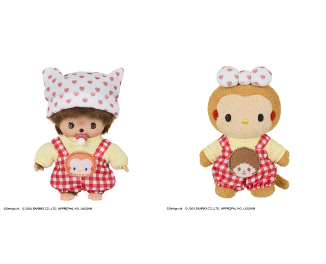 ハローキティ」×「モンチッチ」世界で愛されて50年！ 人気者同士が