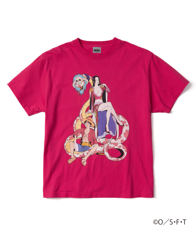 ワンピース」ルフィ＆ハンコック、ゾロ＆サンジたちのアパレル登場