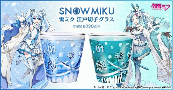 初音ミク」職人が雪ミクと幻想的な雪の世界を手作業で表現！ 伝統工芸