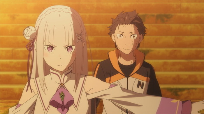 Re:ゼロから始める異世界生活」2nd season スバルはエミリアに