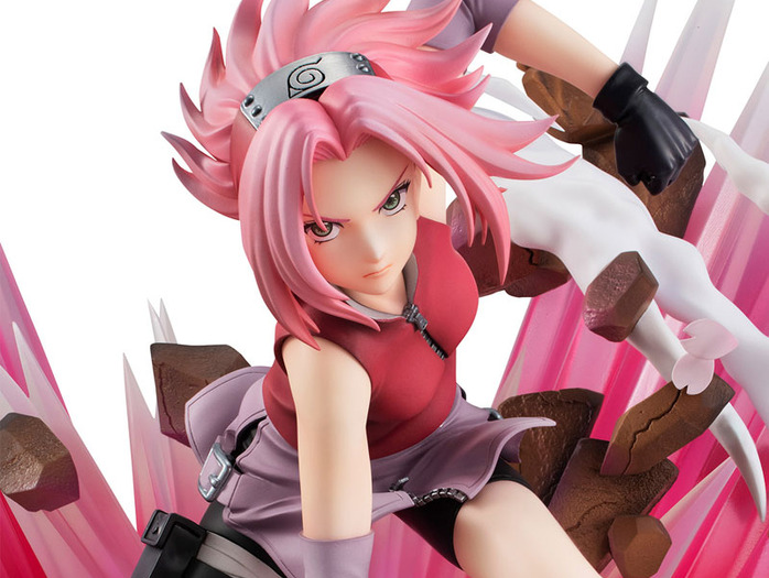 NARUTO-ナルト- 疾風伝』春野サクラがフィギュア化！「桜花衝」を放つ