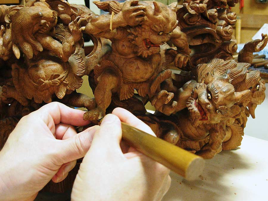 木彫 祥雲 ｜山車・寺院彫刻の世界 新調・修理・復元 | 伝統技法 祥雲