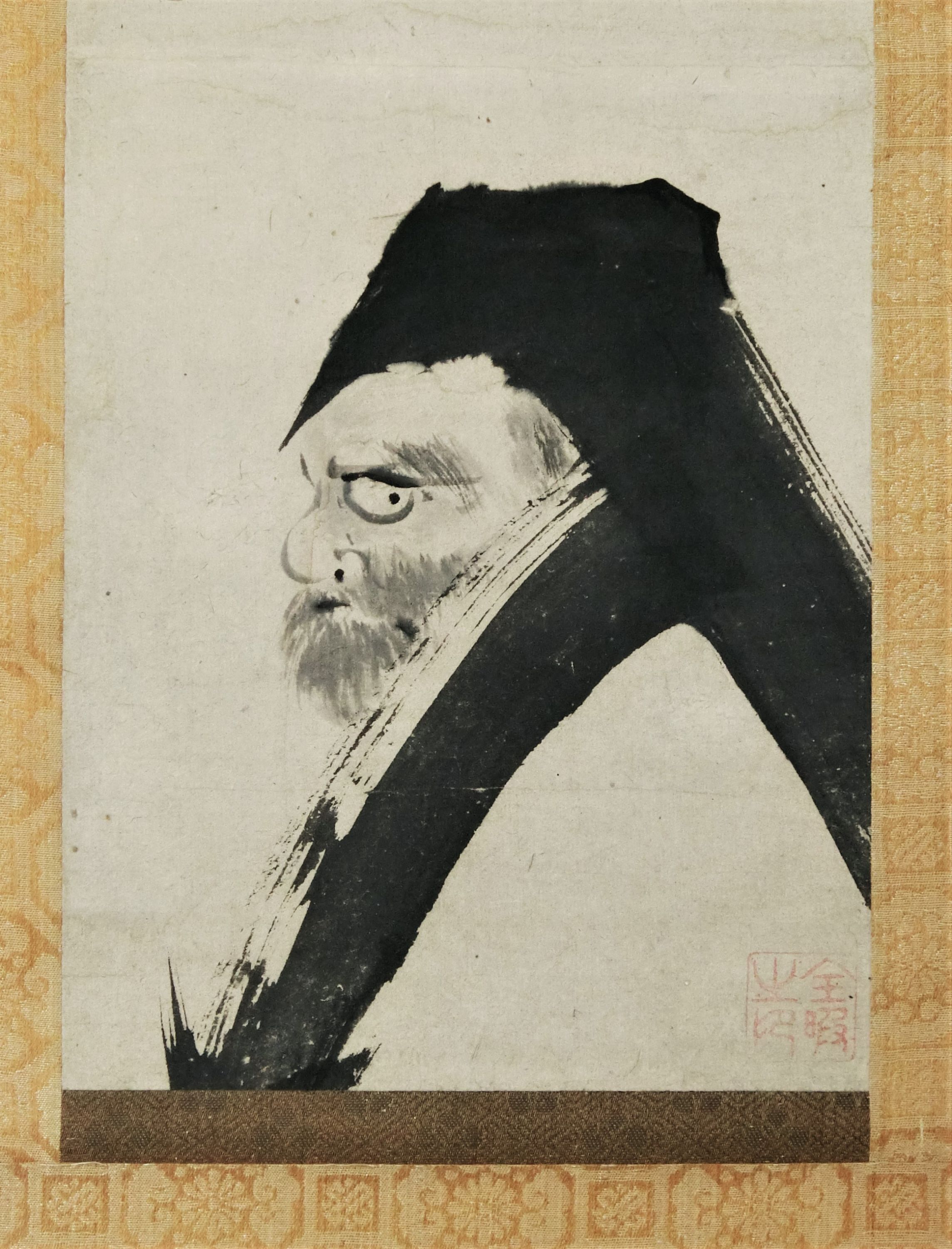 作品詳細: 澤露川俳賛赤猫斎全暇図達磨図