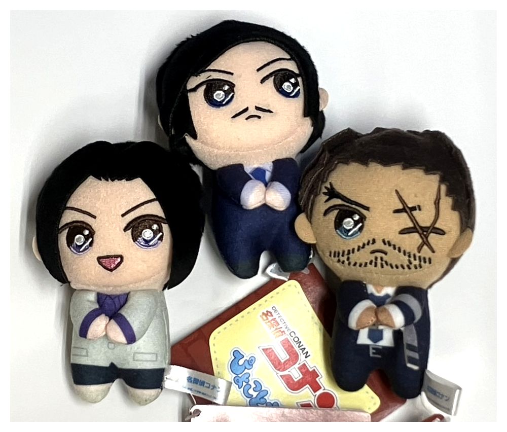 名探偵コナン ぴょこともマスコット「大和＆上原＆諸伏」（EX