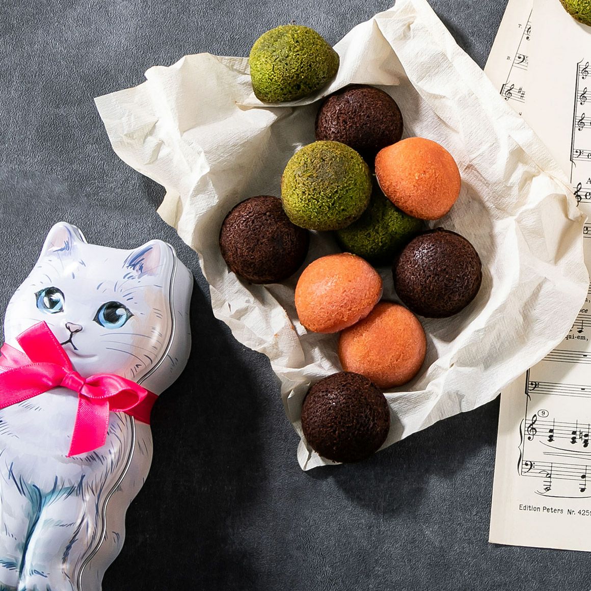 Otete～プチフィナンシェ～ 5個入｜猫スイーツ・猫モチーフお菓子通販