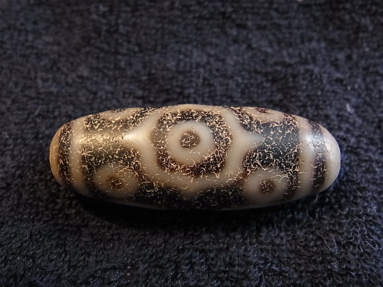 アンティークジービーズ（チベット天珠） 十一眼 - Chagamocraft (チャ