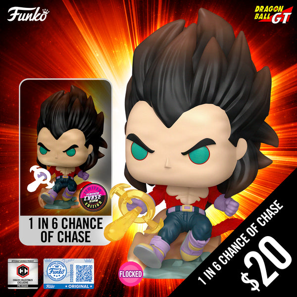 Pre-Order: Funko Pop! Chalice Exclusive: DBGT S2: SS4 Vegeta #2078