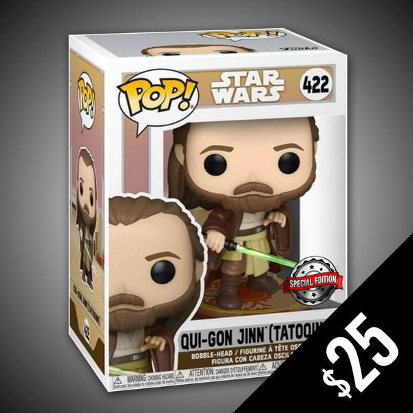 Funko Pop! Star Wars: Qui-Gon Jinn (Tatooine) #422 – Chalice