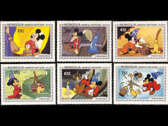 外国切手(ディズニー)、可愛い古切手、ヴィンテージ切手の通販