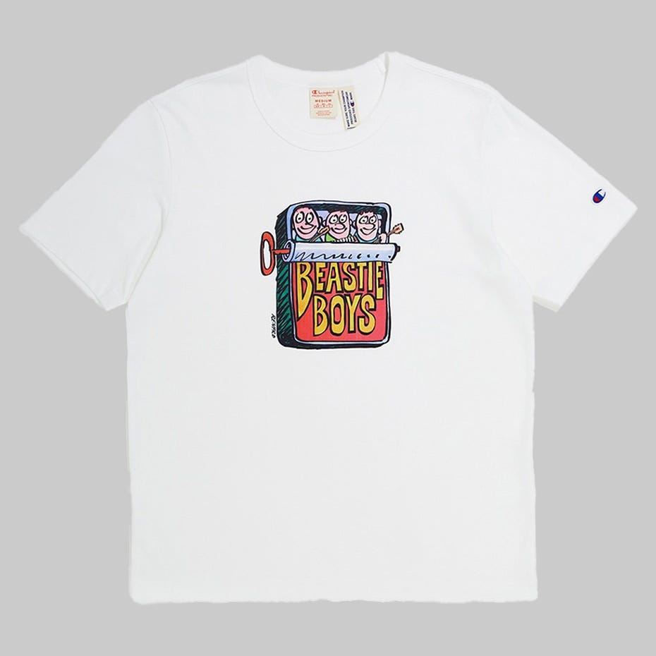 OUTLET＞Champion x Beastie Boys クルーネックTシャツ(220123)