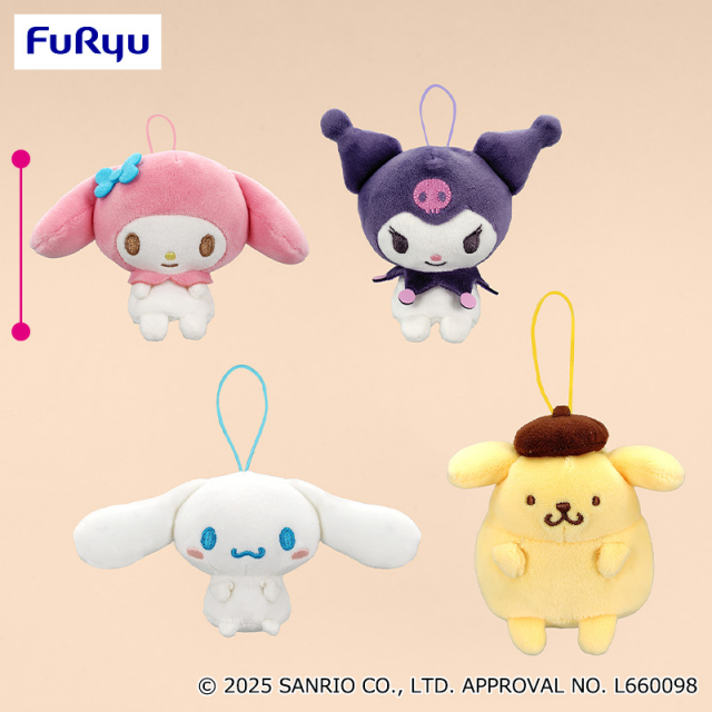 サンリオキャラクターズ もちっともちあげマスコット プライズの商品