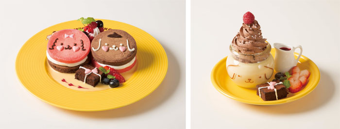 ポムポムプリンカフェ 横浜・名古屋＞限定バレンタイン～ホワイトDay