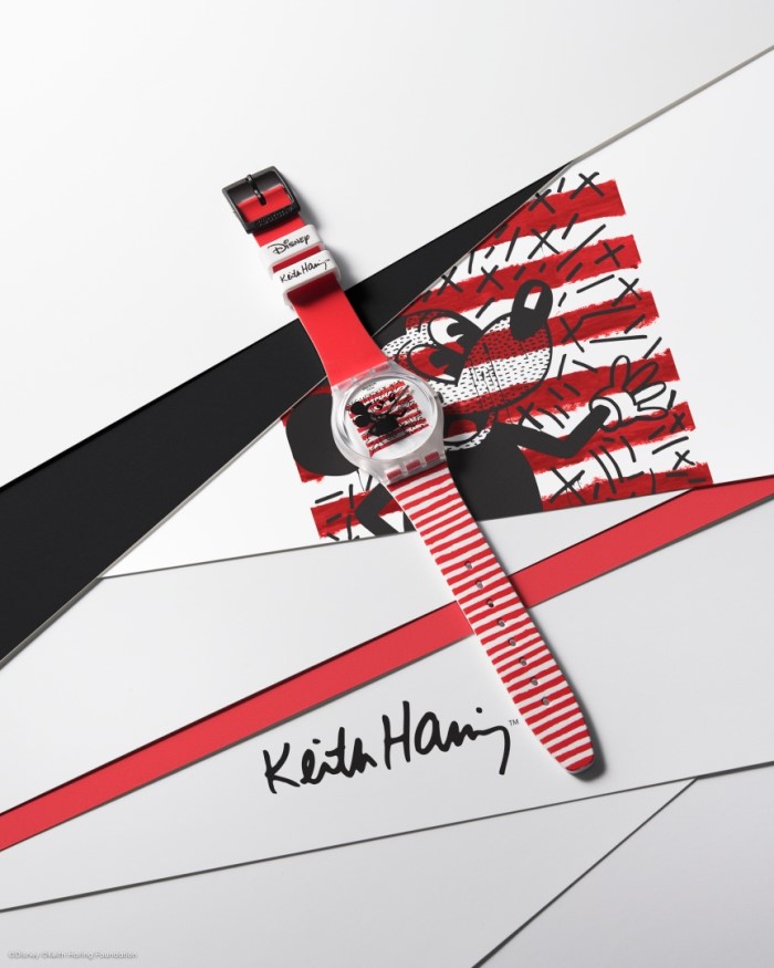 ミッキーマウス x キース・へリング コレクション」スウォッチから登場