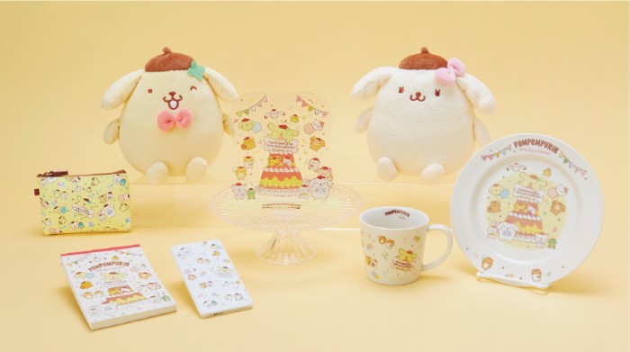 ポムポムプリン」25周年記念デザインのグッズが登場♪ | Charalab