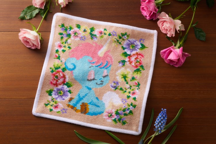 手塚治虫キャラ「ユニコ」＆「ピノコ」×「FEILER」コラボハンカチが