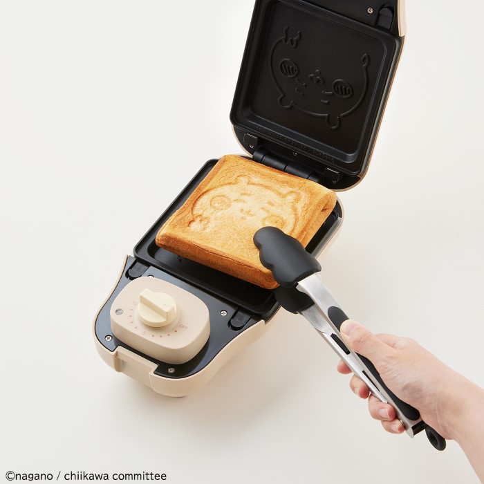 ちいかわ」ミニケーキも作れるホットサンドメーカーが登場