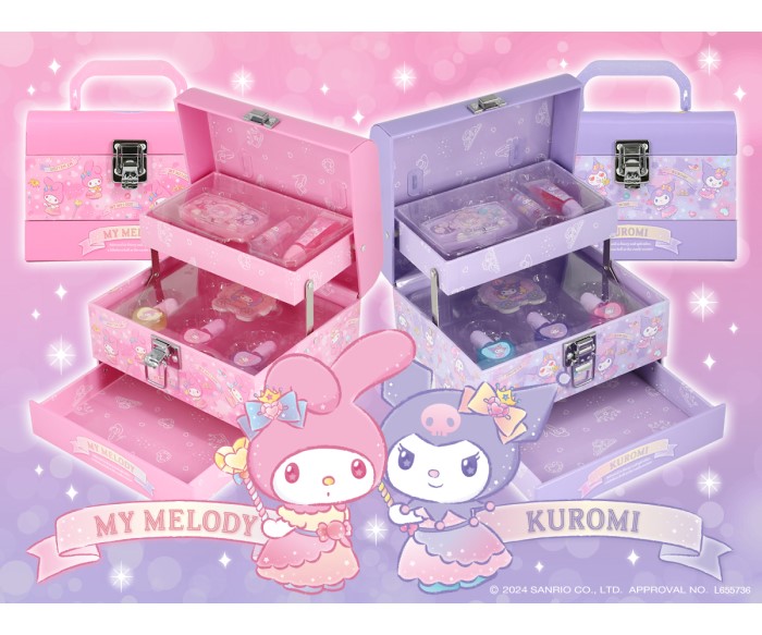 マイメロディ」「クロミ」メイクボックスコスメセットが新発売