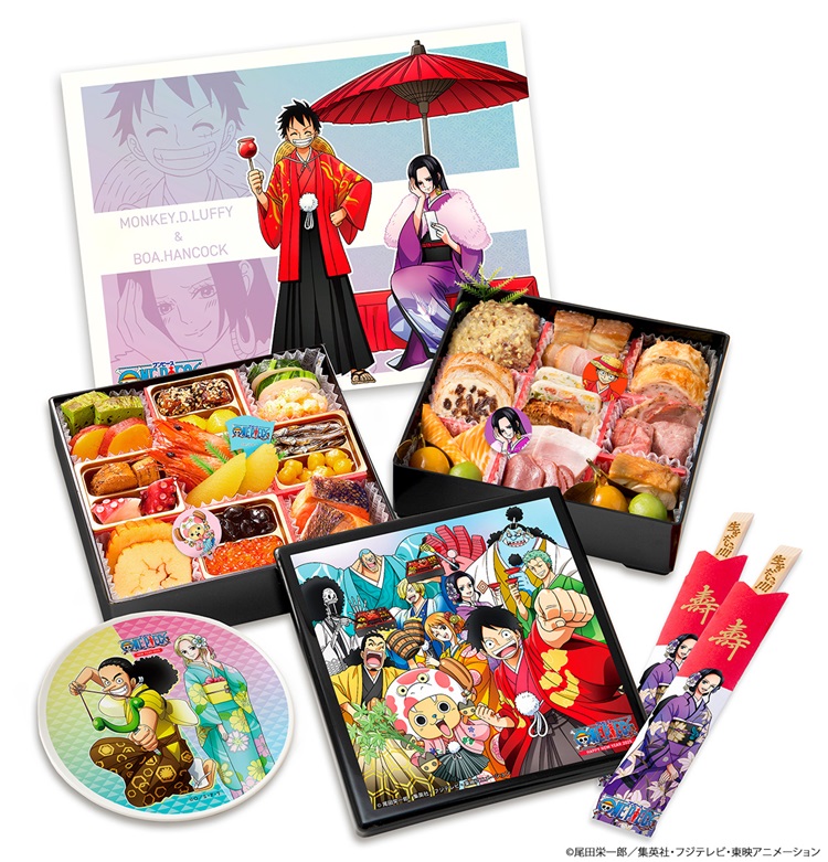 ワンピースおせち2025」予約スタート！描き下ろしイラストの陶器皿や