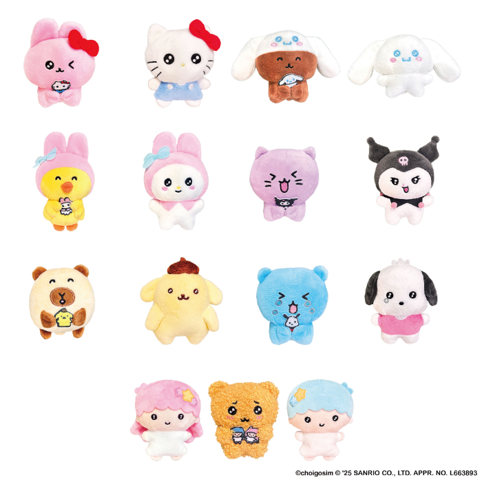 サンリオキャラクターズ」×「チェゴシム」コラボレーション