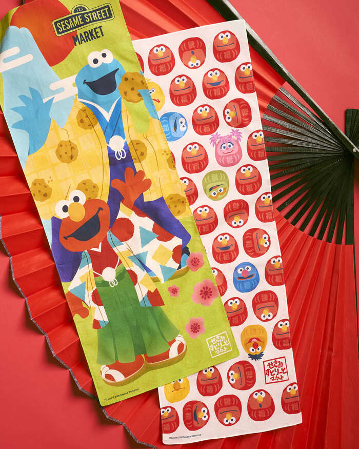 セサミストリートマーケット」“日本”を感じられるコレクションが新登場