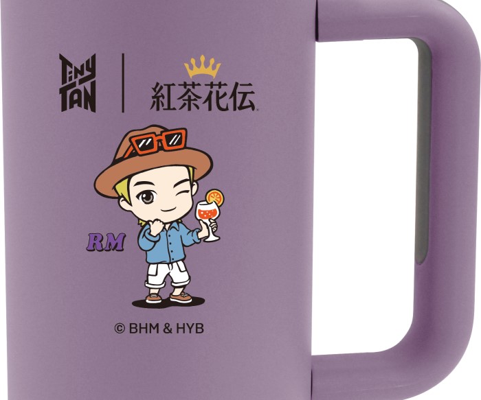 TinyTAN」×「紅茶花伝」夏限定コラボボトル発売！オリジナルタンブラー