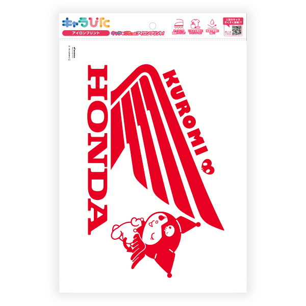 HONDA×サンリオキャラクターズ アイロンプリントシート A4サイズ