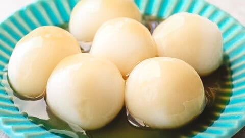 Shiratama Dango (Mochi Balls Recipe) - Chef JA Cooks