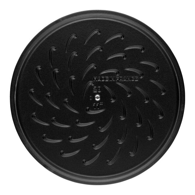 ストウブ ブレイザー・ソテーパン 24 cm, 鋳鉄, ブラック – Chefs' Island