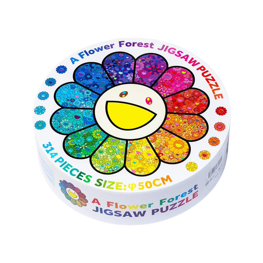 Takashi Murakami / kaikai kiki - A Flower Forest Jigsaw Puzzle
