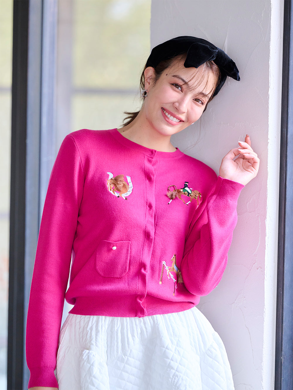 ハッピーホースカーディガン｜【公式】Chestyオンラインショップ