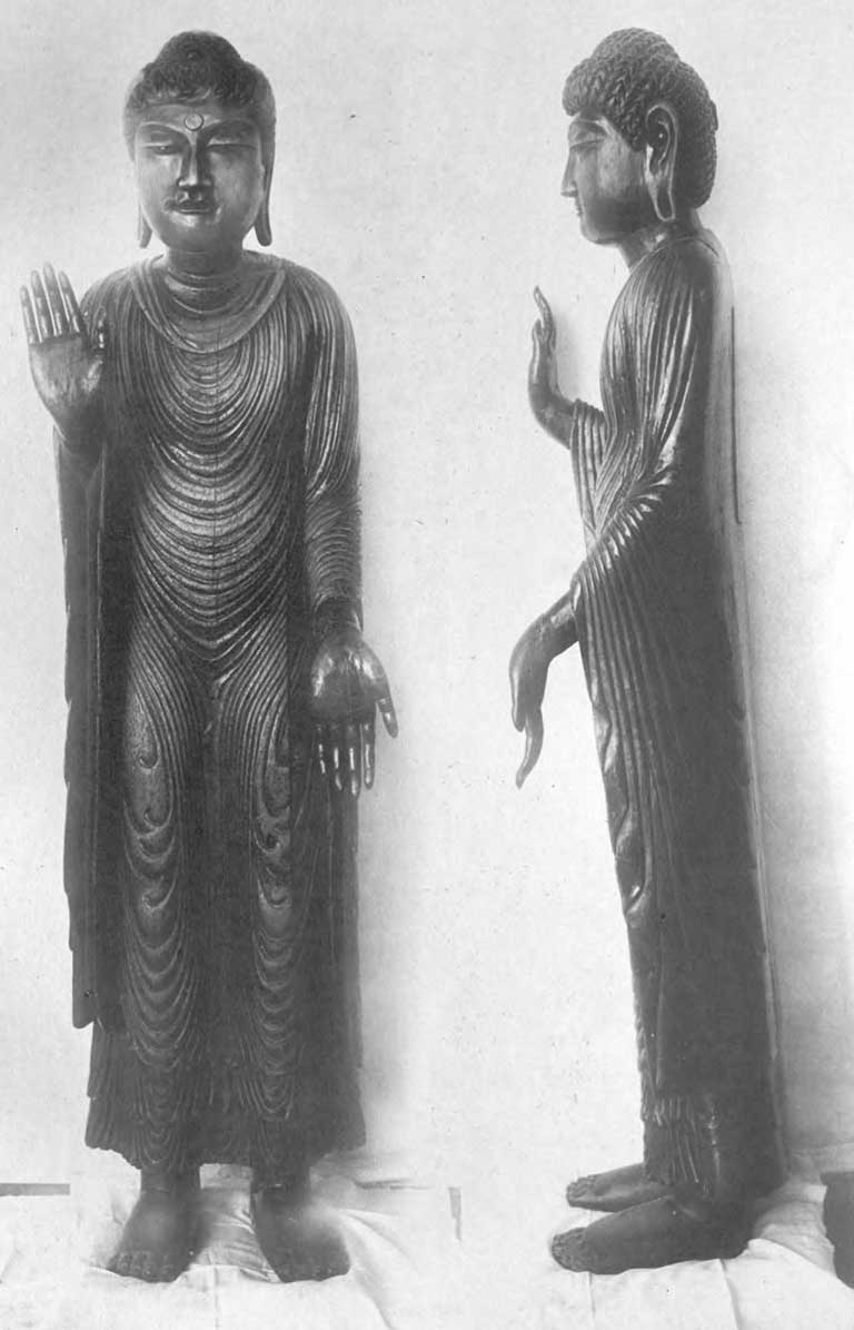 国宝仏像】清凉寺式釈迦像【嵯峨釈迦堂】の解説と写真