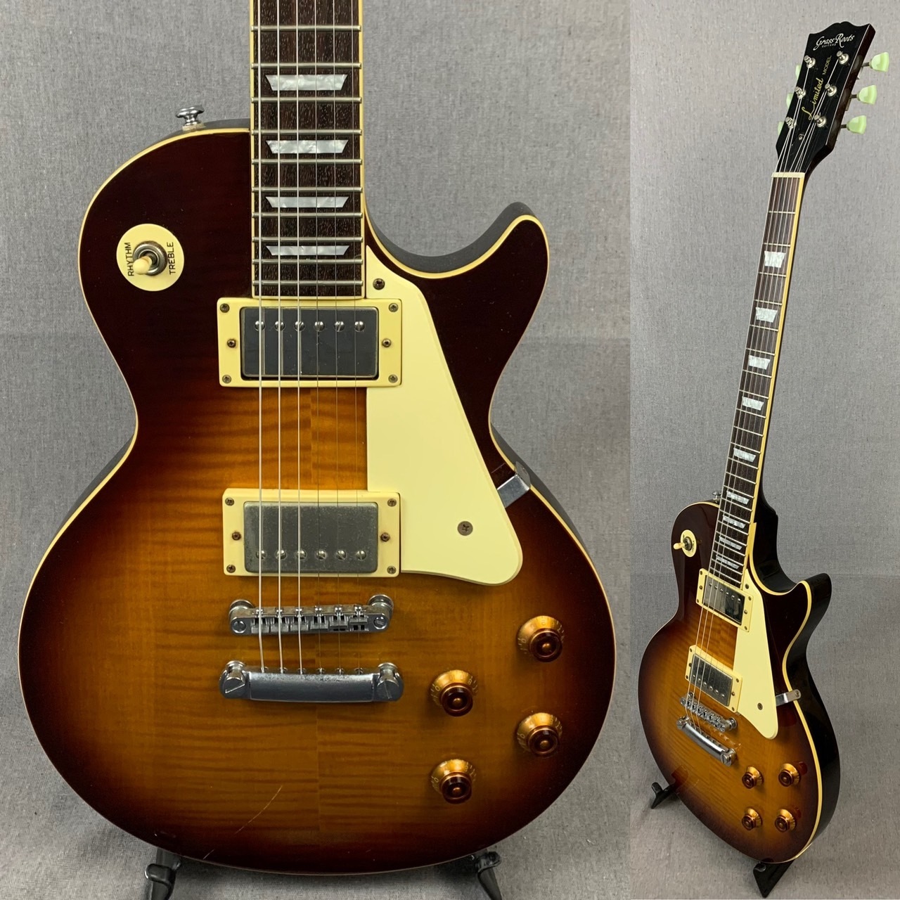 GrassRoots G-LP-60S Tabacco Sunburst買取ました デジマートにて