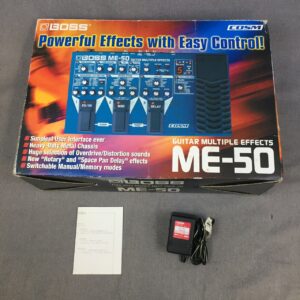 BOSS ME-50 Guitar Multiple Effects/アダプター付 買取ました