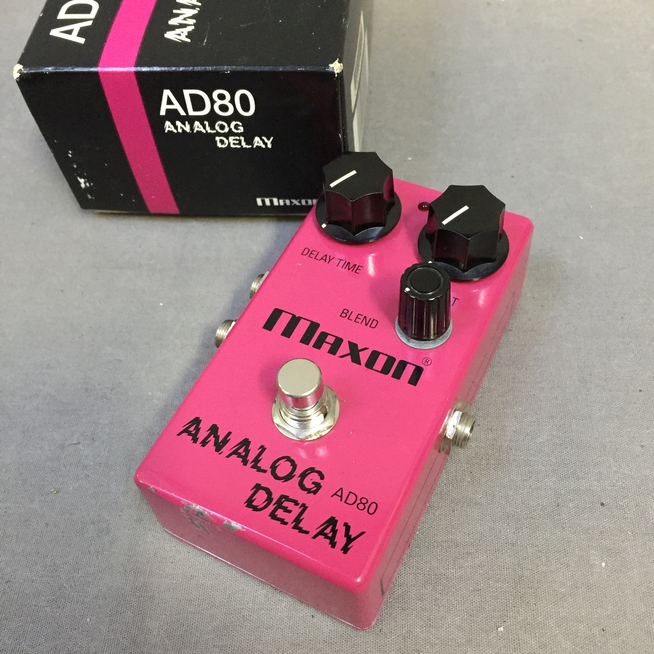 Maxon AD-80 ANALOG DELAY 買取りました。デジマートにて¥ 22,800で