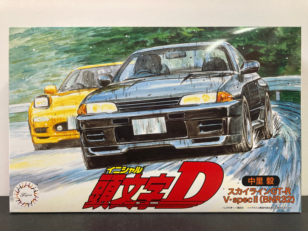 Initial D No. 2 Nissan Skyline GT-R R32 V Spec II BNR32 ~ Takeshi Naka